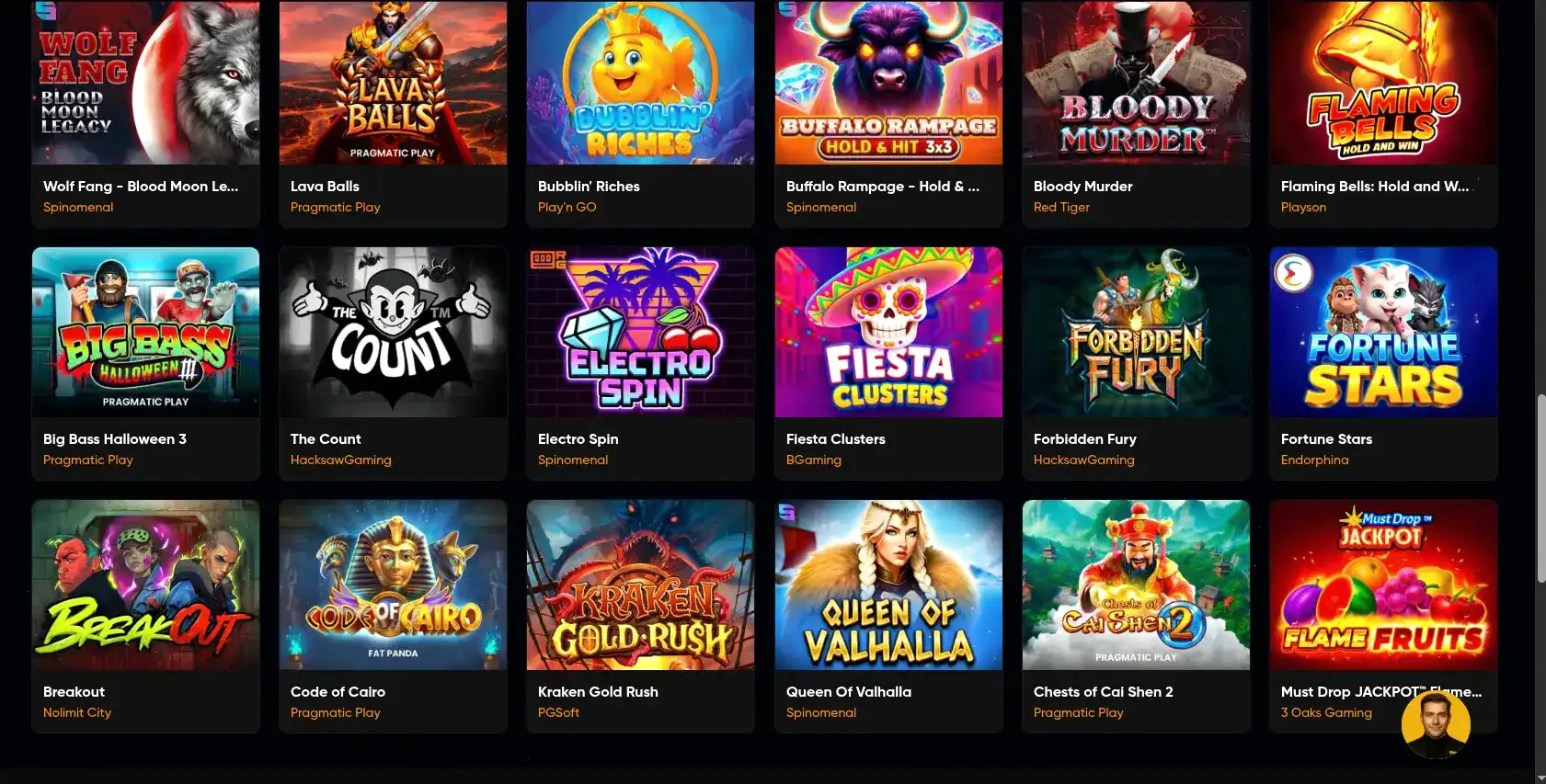 Бонусы и акции в казино 3 Tuza на экране